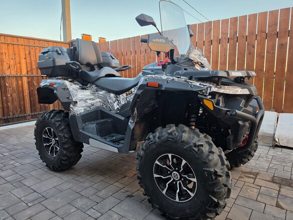 2023 Stels ATV-800 Guepard Trophy, зелёный, 920000 рублей