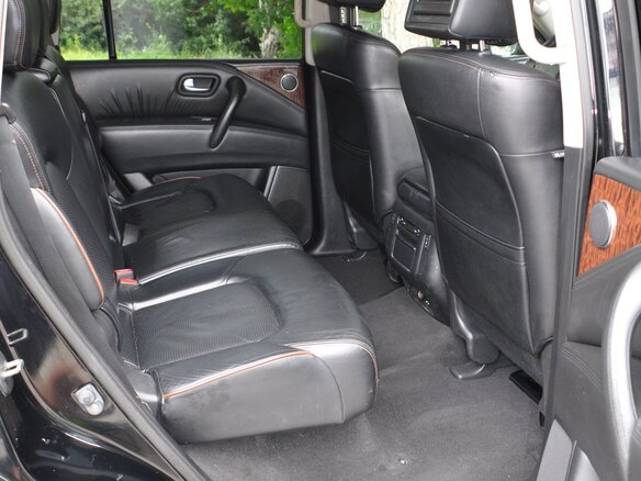 2013 Nissan Patrol VI (Y62), чёрный, 2600000 рублей - вид 9