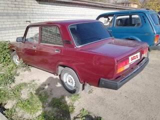 2007 Lada (ВАЗ) 2107, пурпурный, 199000 рублей, вид 2