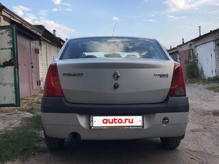 2008 Renault Logan I, серый, 585000 рублей, вид 3