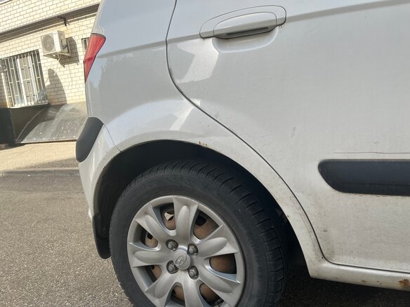 2008 Hyundai Getz I Рестайлинг, белый, 400000 рублей - вид 7