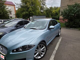 2013 Jaguar XF I Рестайлинг, голубой, 1500000 рублей, вид 2