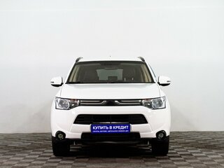 2013 Mitsubishi Outlander III, белый, 1249000 рублей, вид 2