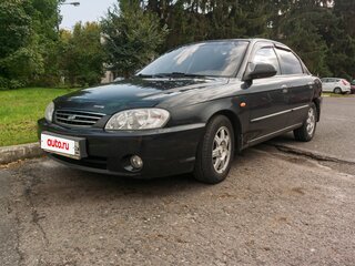 2009 Kia Spectra I Рестайлинг 2, чёрный, 345000 рублей, вид 1