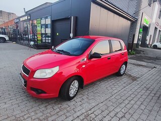 2008 Chevrolet Aveo I Рестайлинг, красный, 370000 рублей, вид 2