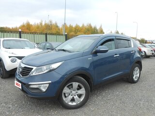 2012 Kia Sportage III, синий, 1300000 рублей, вид 3