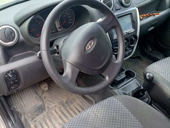 2014 Lada (ВАЗ) Granta I, серый - вид 5