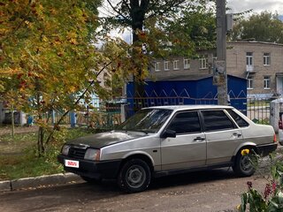 2003 Lada (ВАЗ) 21099, серебристый, 40000 рублей, вид 4