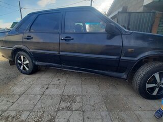 2006 Lada (ВАЗ) 2115, чёрный, 75000 рублей, вид 5