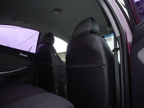 2011 Hyundai Solaris I, фиолетовый, 699000 рублей - вид 10