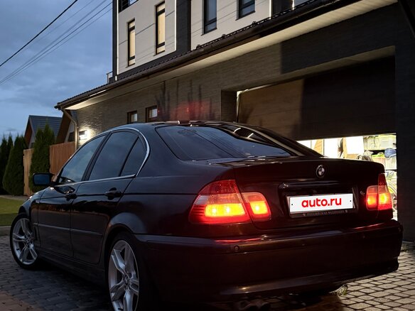 2004 BMW 3 серии 320i IV (E46) Рестайлинг, чёрный, 621000 рублей - вид 3
