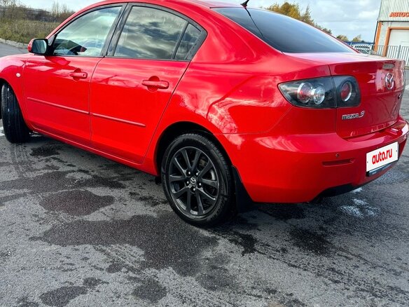 2008 Mazda 3 I (BK) Рестайлинг, красный, 650000 рублей - вид 5