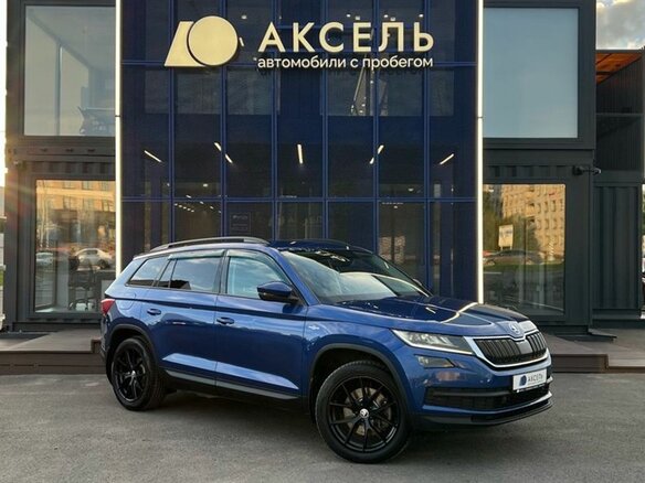 2018 Skoda Kodiaq I, синий - вид 2