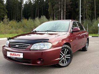2006 Kia Spectra I Рестайлинг 2, красный, 345000 рублей, вид 1