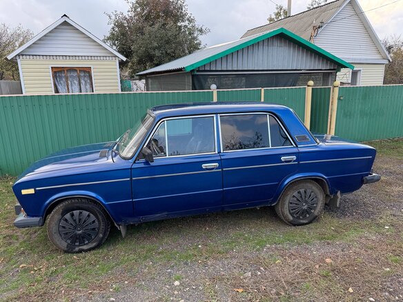 1990 Lada (ВАЗ) 2106, синий - вид 6