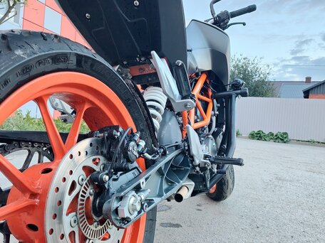 2015 KTM 390 Duke, белый, 280000 рублей, вид 5