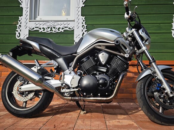 2003 Yamaha BT1100 Bulldog, серебристый, 470000 рублей - вид 17