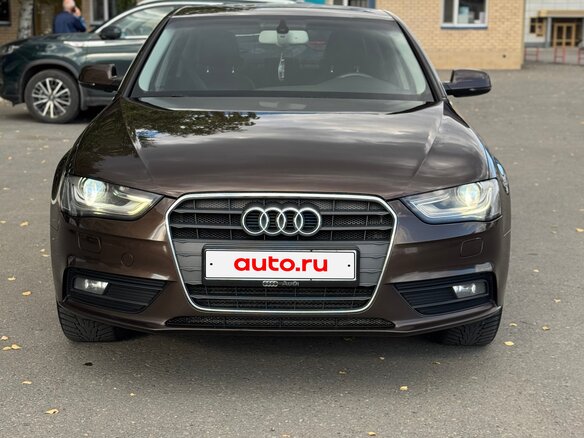 2015 Audi A4 IV (B8) Рестайлинг, коричневый - вид 1