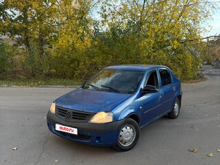 2006 Renault Logan I, синий, 91000 рублей, вид 1