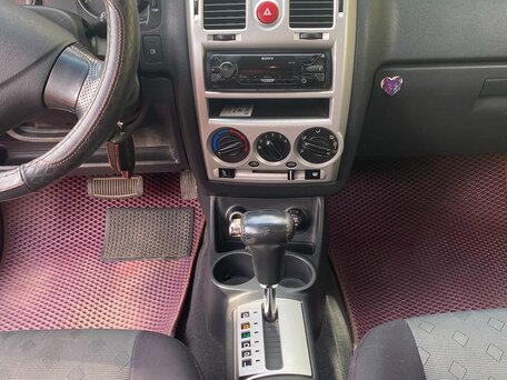 2006 Hyundai Getz I Рестайлинг, красный, 490000 рублей, вид 4