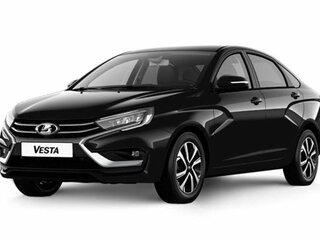 2026 Lada (ВАЗ) Vesta I Рестайлинг (NG), чёрный, 1719385 рублей, вид 1