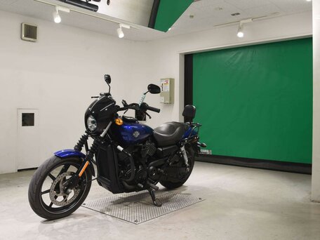 2016 Harley-Davidson Street 750, синий, 555000 рублей, вид 4