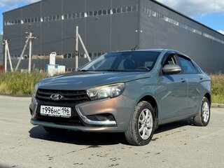2016 Lada (ВАЗ) Vesta I, серый, 609000 рублей, вид 1