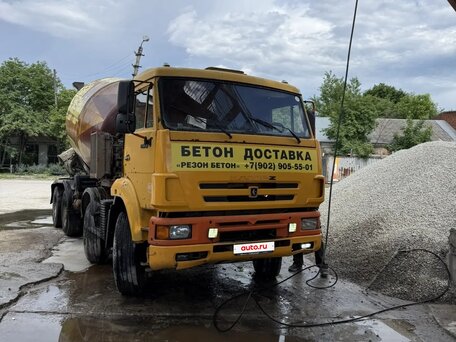 2007 КамАЗ Автобетоносмеситель, оранжевый, 900000 рублей, вид 5