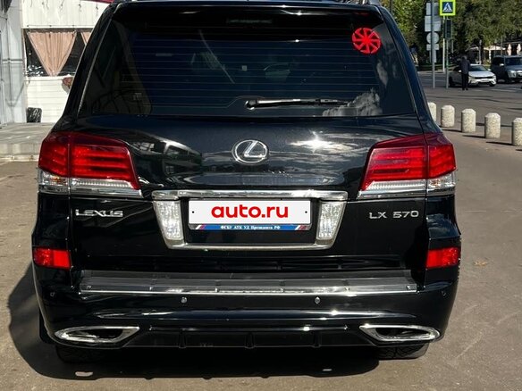 2013 Lexus LX 570 III Рестайлинг, чёрный - вид 8