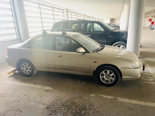 2007 Kia Spectra I Рестайлинг 2, бежевый, 550000 рублей, вид 3