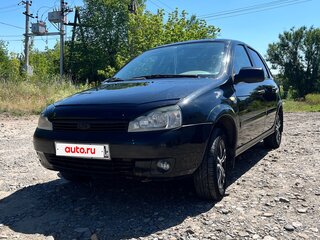 2010 Lada (ВАЗ) Kalina I, чёрный, 240000 рублей, вид 1