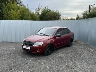 2013 Lada (ВАЗ) Granta I, красный, 240000 рублей, вид 1