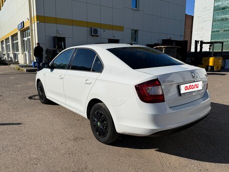 2018 Skoda Rapid I Рестайлинг, белый, 919999 рублей, вид 5