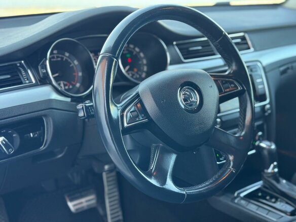 2014 Skoda Superb DSG II Рестайлинг, белый - вид 12