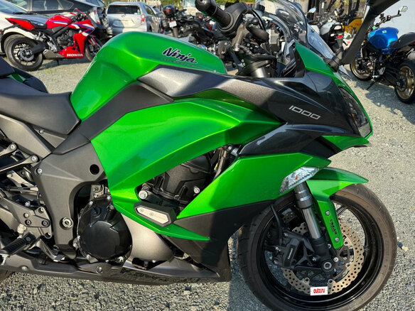 2017 Kawasaki Ninja 1000, зелёный, 985000 рублей - вид 24