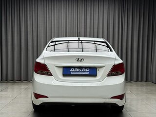 2015 Hyundai Solaris I Рестайлинг, белый, 599000 рублей, вид 5