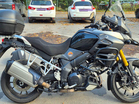 2015 Suzuki V-Strom 1000, чёрный, 750000 рублей, вид 2