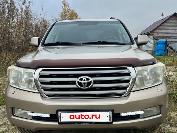 2008 Toyota Land Cruiser 200 Series, золотистый, 3250000 рублей - вид 1