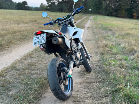 2000 Kawasaki D-tracker 250, белый, 300000 рублей, вид 3