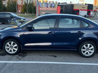2012 Volkswagen Polo V, синий, 930000 рублей, вид 4