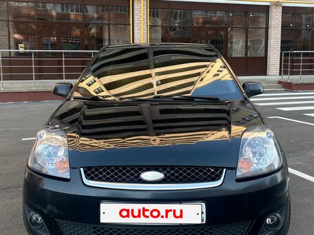 2007 Ford Fiesta Mk5, чёрный, 430000 рублей, вид 3