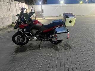 2009 BMW R 1200 GS Adventure, красный, 700000 рублей, вид 4