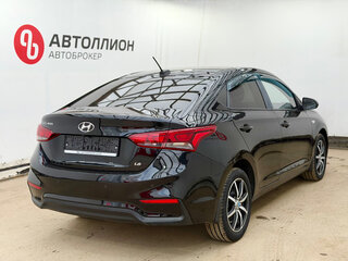 2017 Hyundai Solaris II, чёрный, 1250000 рублей, вид 5