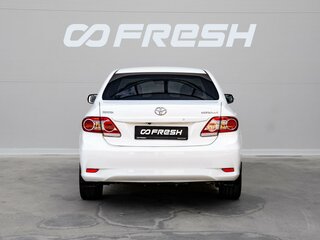 2013 Toyota Corolla X (E140, E150) Рестайлинг, белый, 1170000 рублей, вид 4