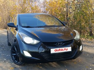 2011 Hyundai Elantra V (MD), чёрный, 1100000 рублей, вид 2