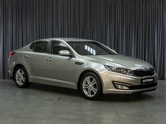 2013 Kia Optima III Рестайлинг, серый, 1389000 рублей