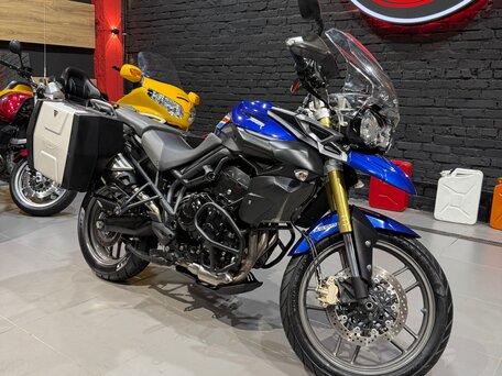 2013 Triumph Tiger 800, синий, 585000 рублей, вид 2