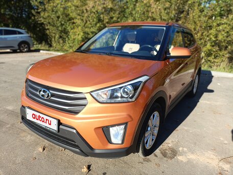 2019 Hyundai Creta I, оранжевый, 1840000 рублей, вид 3