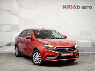 2021 Lada (ВАЗ) Vesta I, красный, 940000 рублей, вид 3