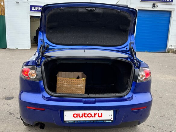 2008 Mazda 3 I (BK) Рестайлинг, синий, 520000 рублей - вид 9